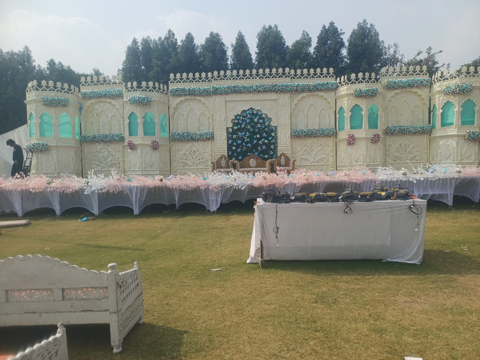 Reception Dining Setup